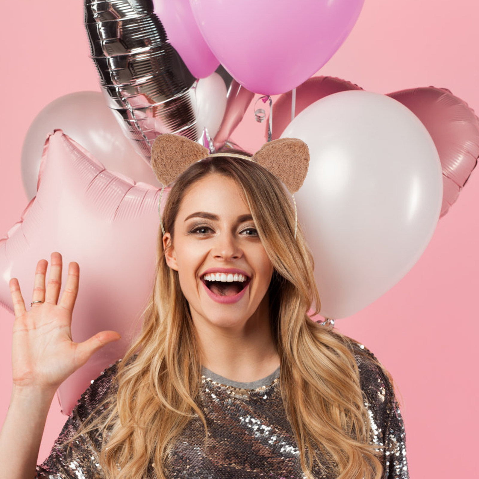 Skincare Animate - Tiara com orelhas de animais fofas