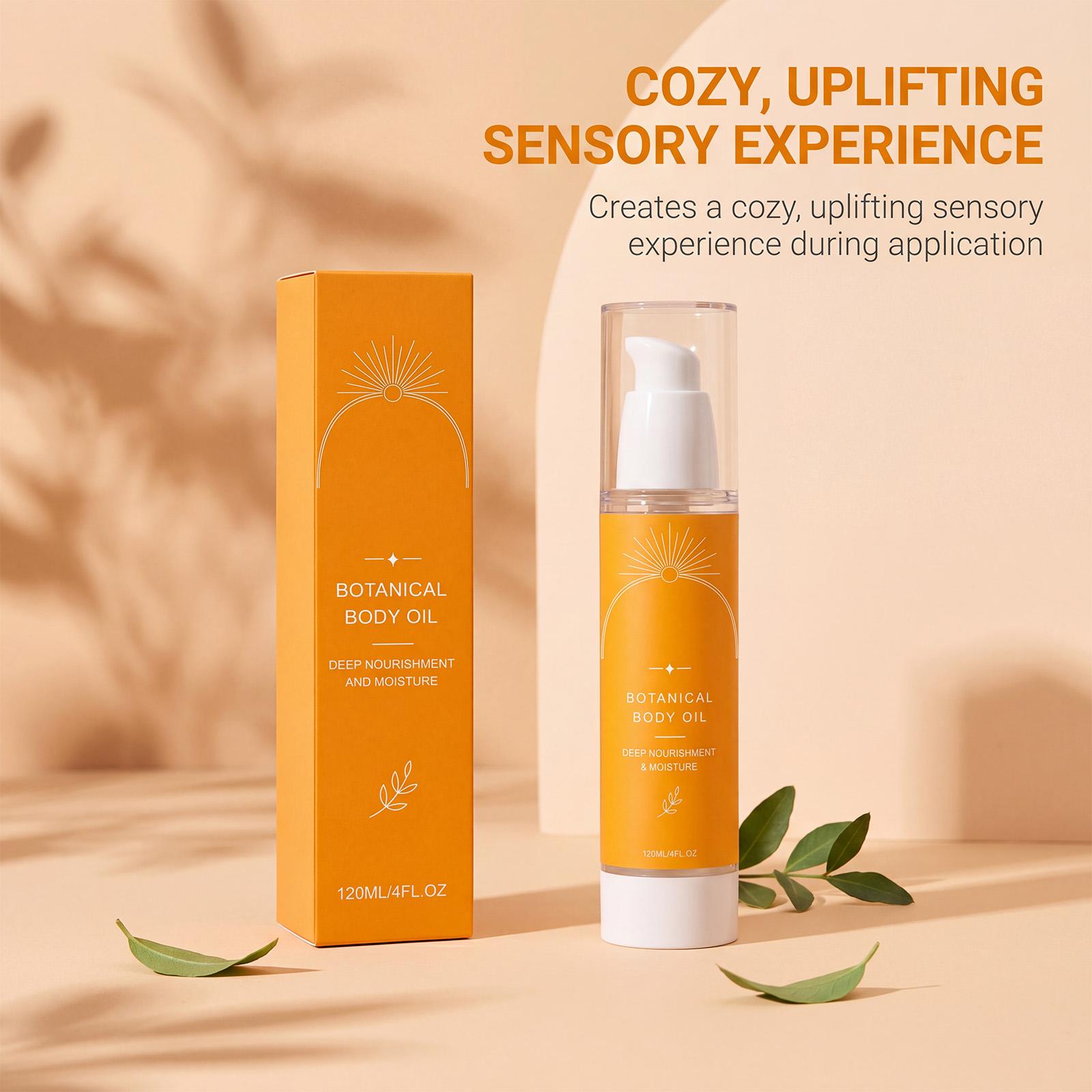 Skincare Glow Glowing - Óleo Hidratante Corporal Botânico Essencial para