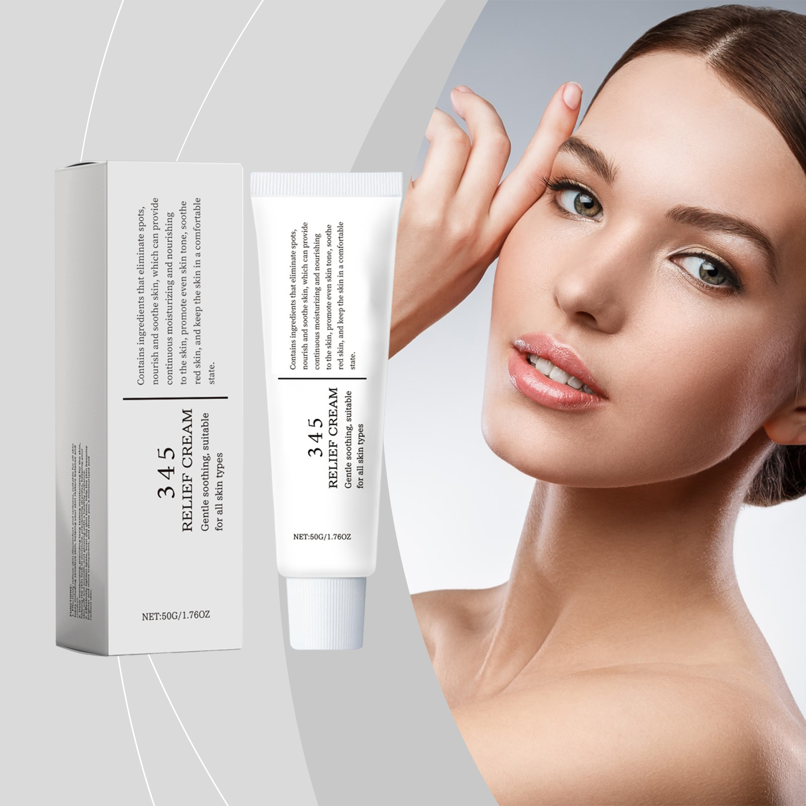 345 creme de alívio hidratante - Skincare Glow Glowing avaliação e preço