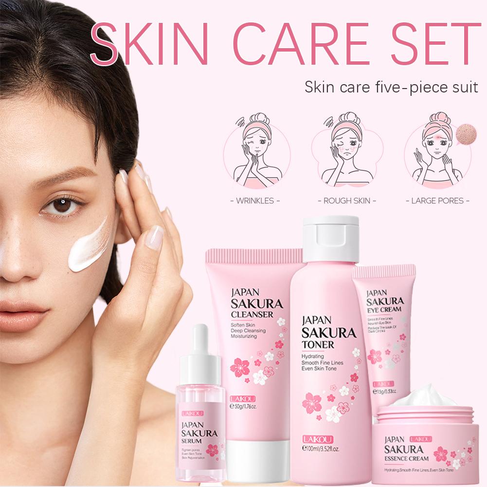 LAIKOU Japão Sakura Conjunto d - Skincare Glow Glowing avaliação e preço