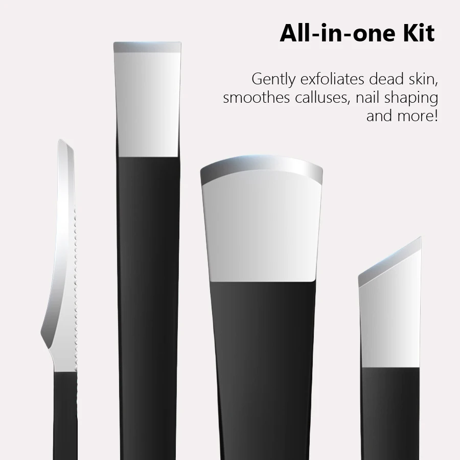 Conjunto de Pedicure com 4 Peç - Skincare Ingredients Checker avaliação e preço